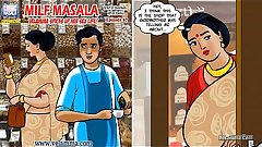 Velamma Episode 67 - Milf Masala &ndash_ Velamma Spices up her Sex Life!