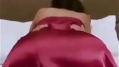 Homemade video desi Indian girl enjoying sex in nighty