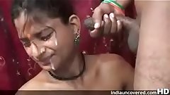 indian aunty facial